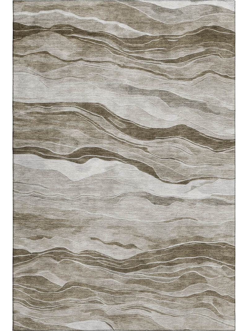 Pacifica PA6 Brown 9' x 12' Rug