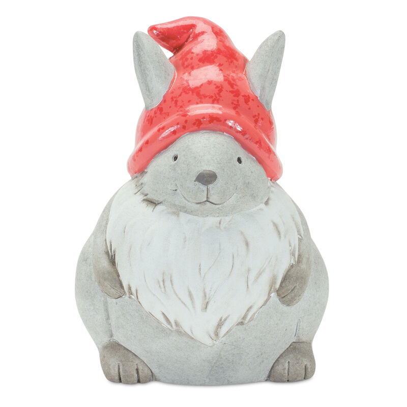Set of 6 Animal Gnome Figurines for Garden, Yard, and Outdoor Décor