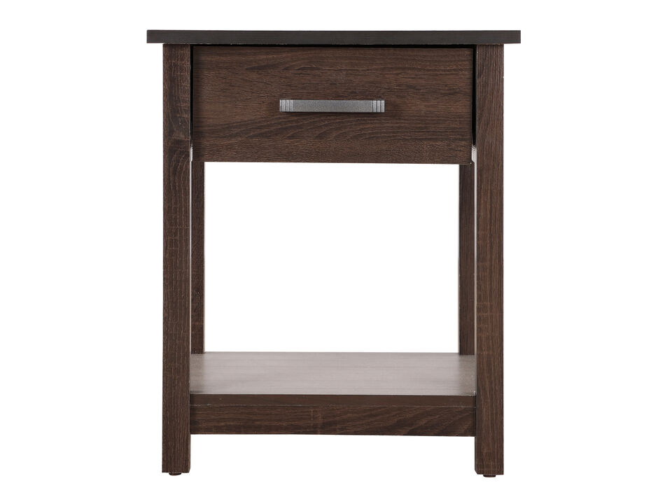 Salem 1-Drawer Nightstand (24 in. H x 19 in. W x 20 in. D)