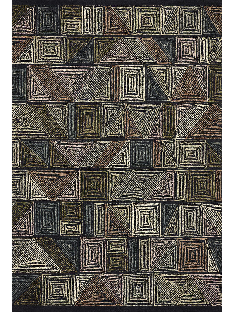 Berkeley BRK03 Apricot/Multi 18" x 18" Sample Rug