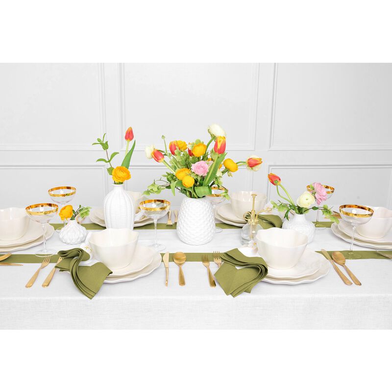 Solino Home 100% Pure Linen Table Runner | Contempo