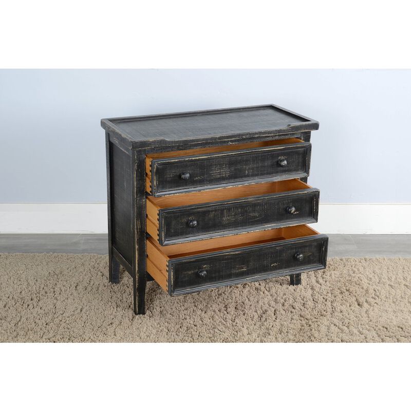 Sunny Designs Black Sand Side Chest