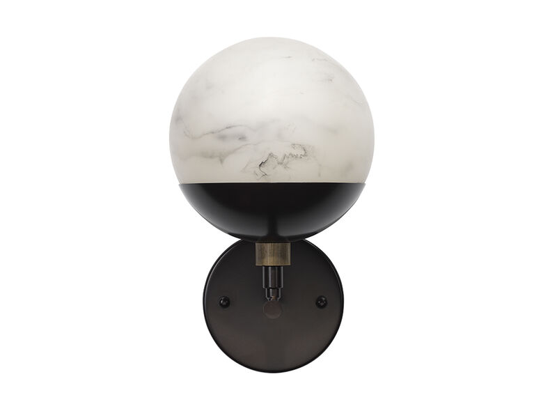 Metro Alabaster Wall Sconce