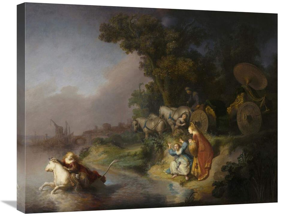 The Abduction of Europa-Canvas Art-28x22