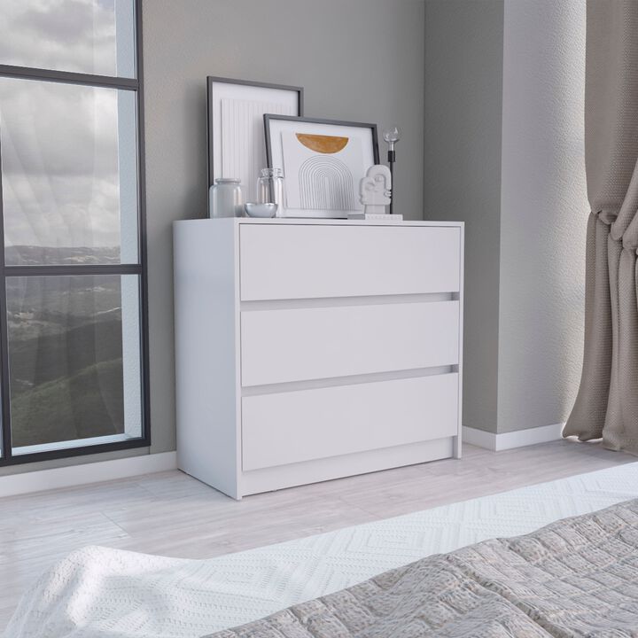 DEPOT E-SHOP Palmer 3 Drawers Dresser, Chest of Drawers