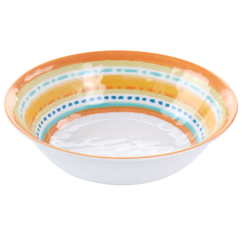 Laurie Gates California Designs Casablanca 12 Piece Melamine Dinnerware Set in Multi