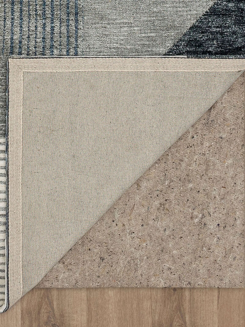 Bowen Oblique Blue 8'x10' Rug by Drew and Jonathan