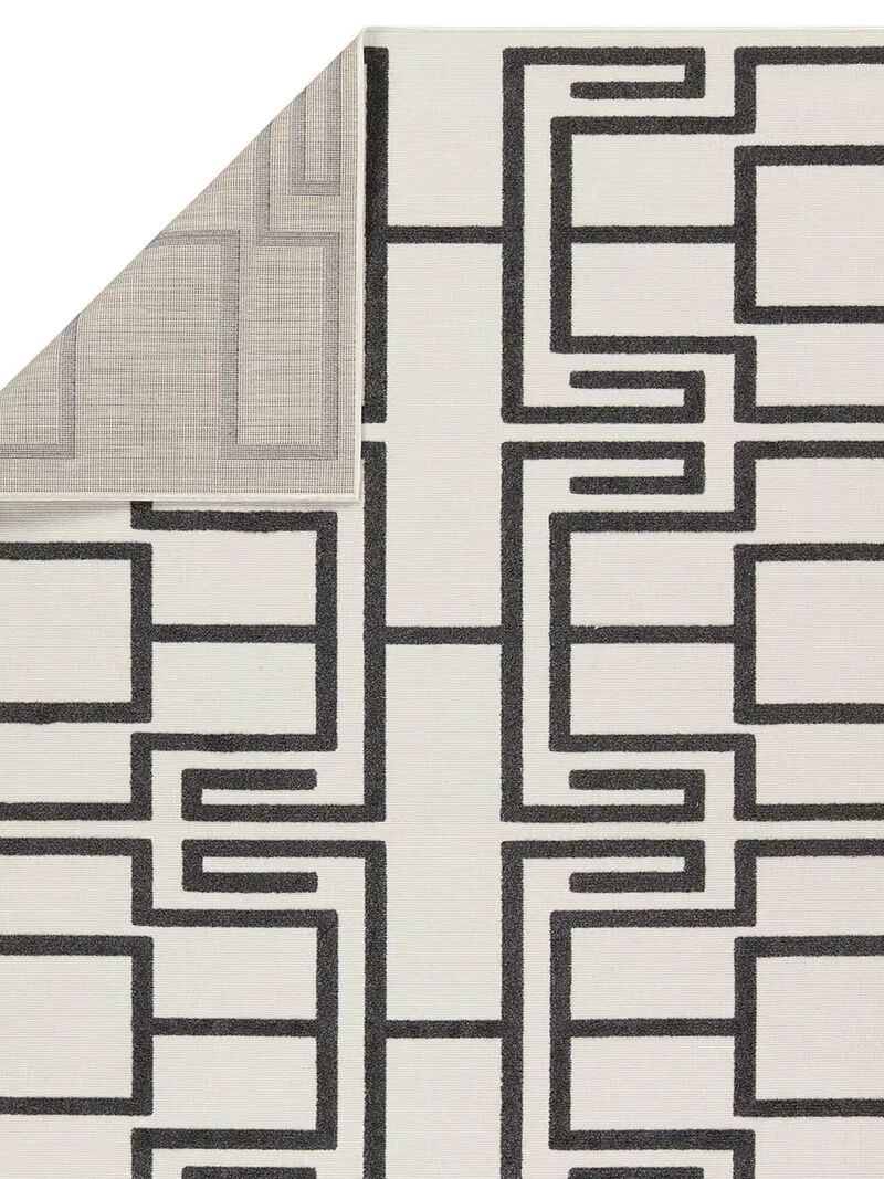 Kysa Odion White 8' x 10' Rug