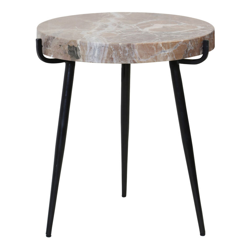 Clay Marble Side Table
