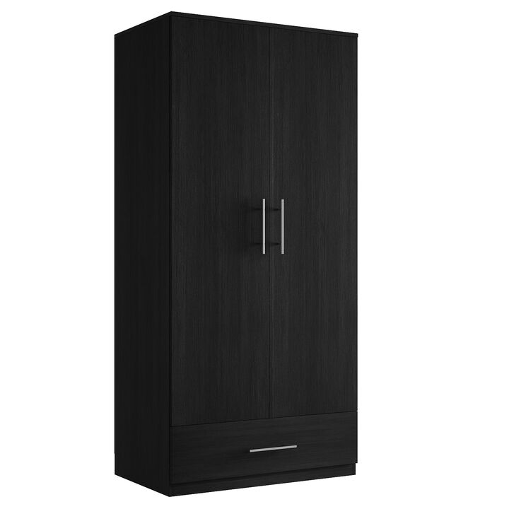 31.5"W x 66.9"H Wardrobe Armoire For Bedroom Saving Saving