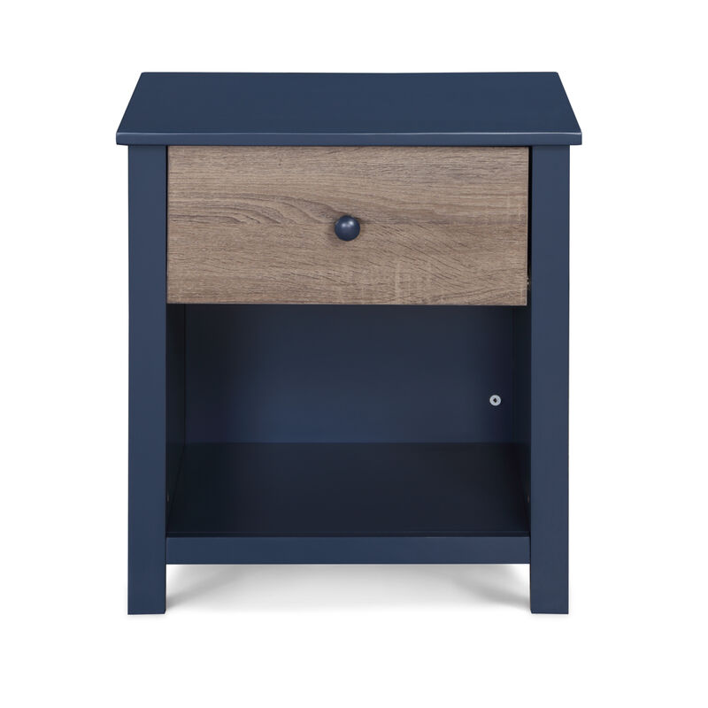 Connelly Nightstand Midnight Vintage Walnut