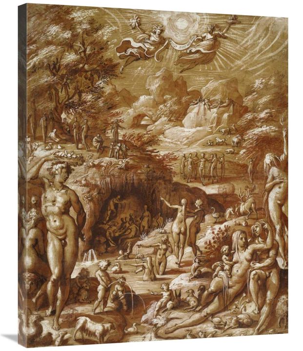 The Age of Gold-Canvas Art-28x35