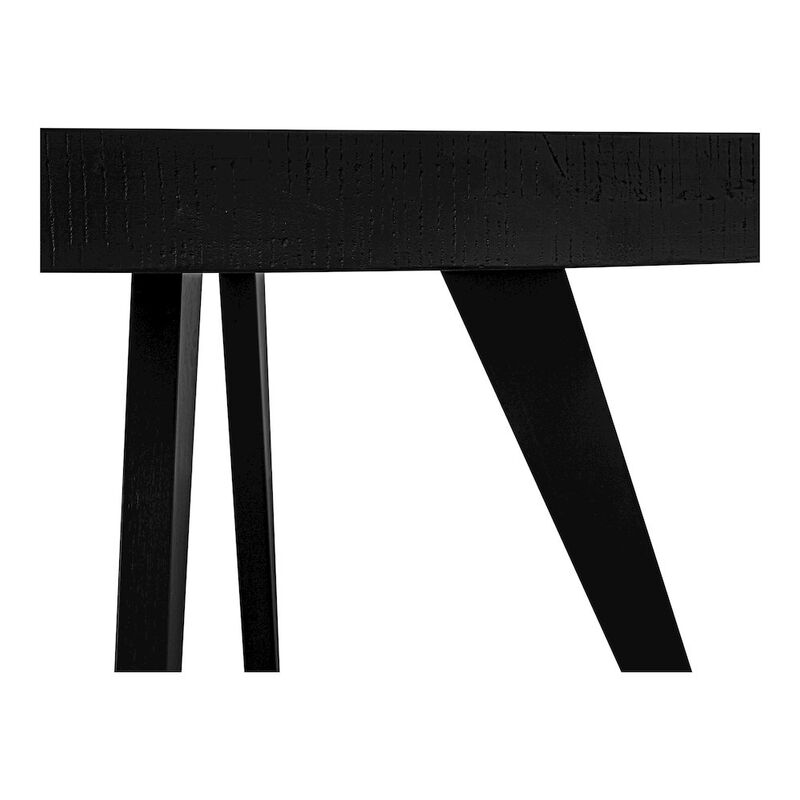 Moe’s Parq 60 Inch Round Dining Table Black