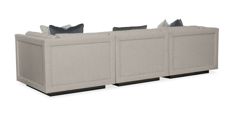 Fusion 3 Piece Sectional Sofa