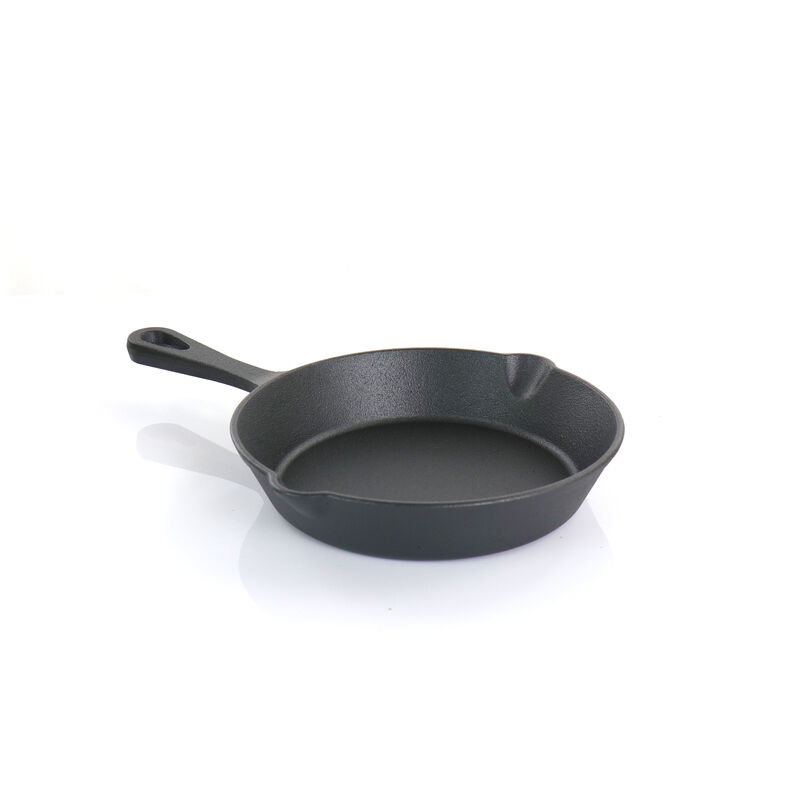 MegaChef Pre-Seasoned Cast Iron 5-Piece Kitchen Cookware Set, Pots and Pans