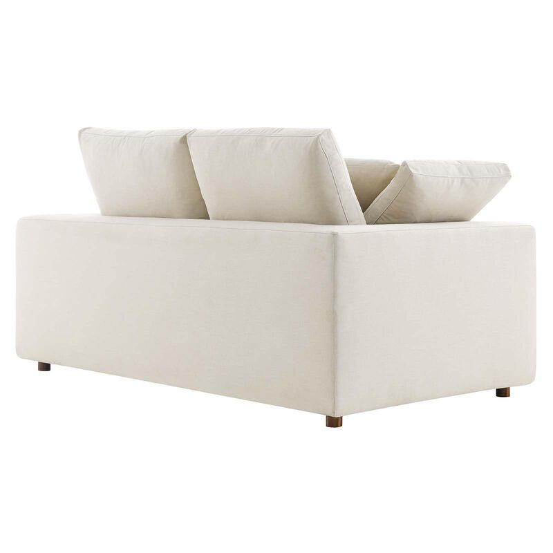 Modway Commix Love Seats, Light Beige