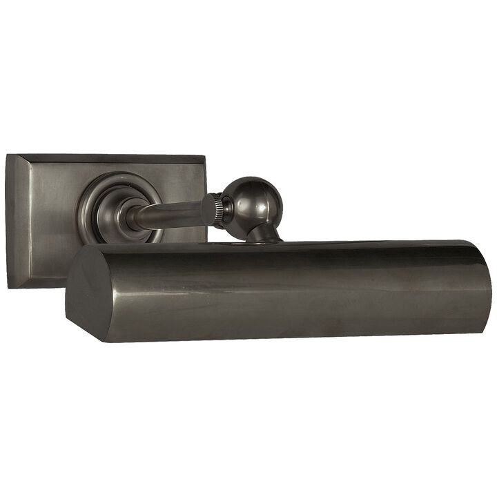 8" Cabinet Maker's Picture Light in Bronze