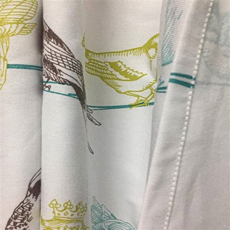 Premium Cotton Shower Curtain – Natural, Quick-Dry & Wrinkle-Resistant Fabric