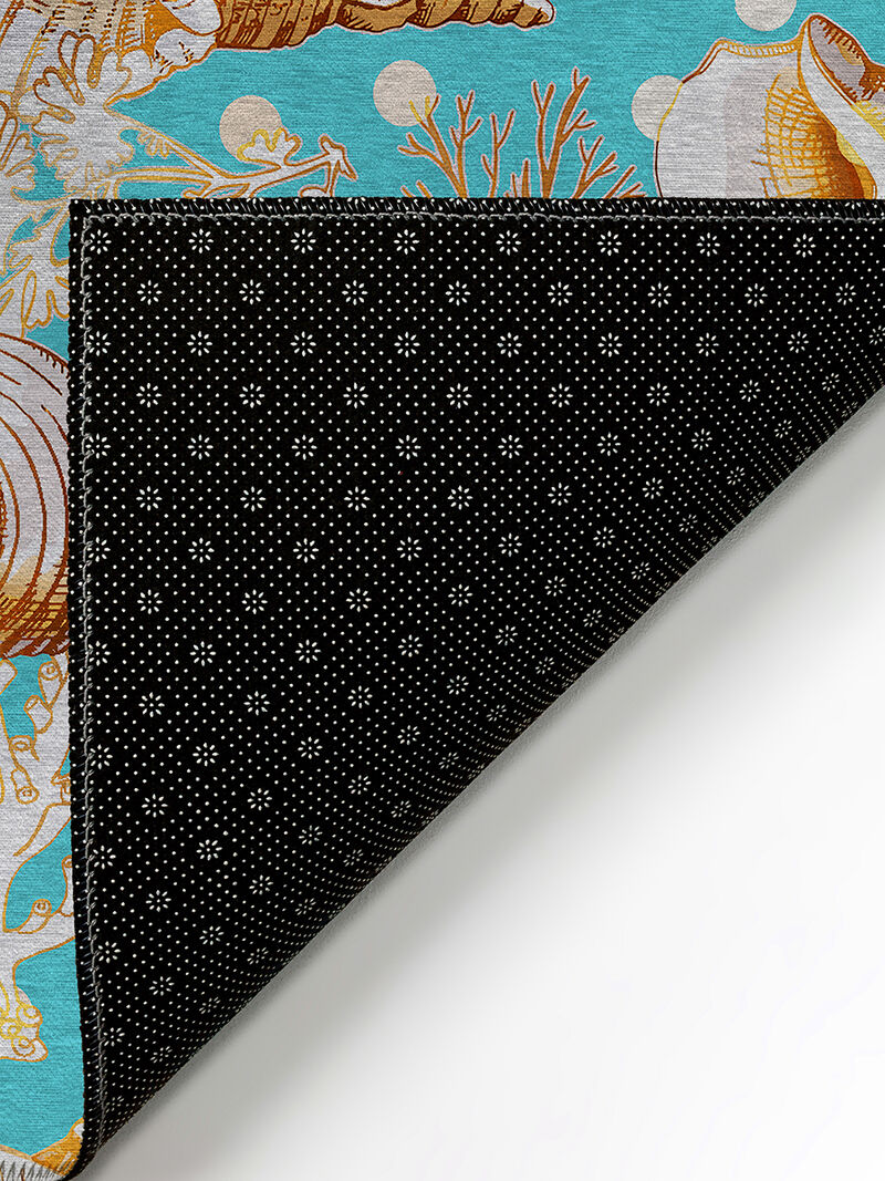 Seabreeze SZ6 Teal 3' x 5' Rug