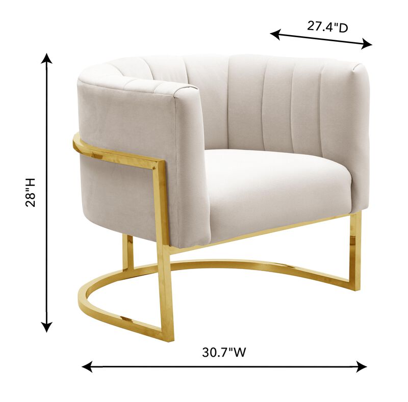 Magnolia Velvet Chair