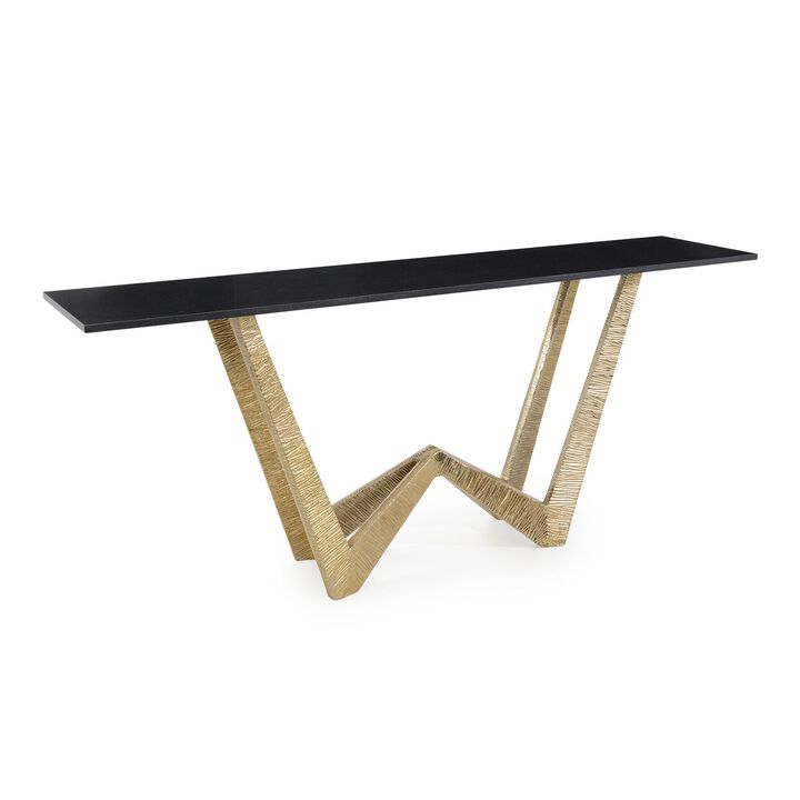 Calica Gold Sofa Table