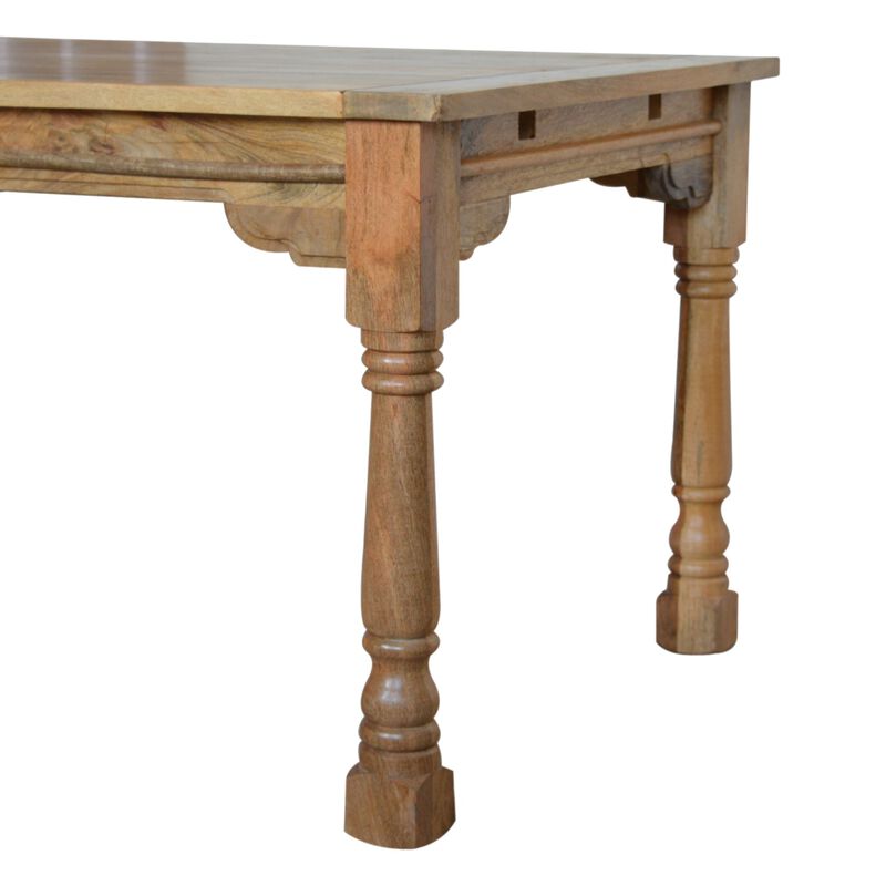 Granary Extension Solid Wood Oak-ish Dining Table
