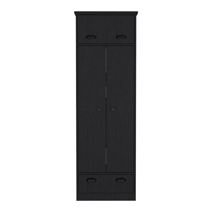 Armoire Dumas, Bedroom, Black