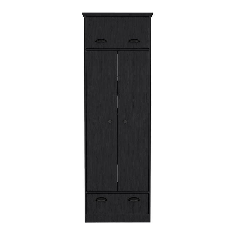 Armoire Dumas, Bedroom, Black