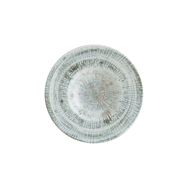 Odette dia.11" h:2.5" 14 oz. Round Decorated Porcelain Bowl (Set of 2)