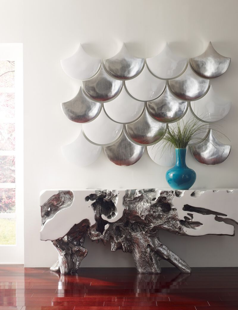 Scales Wall Tiles Set of 3