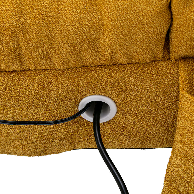 Merax  Linen Massage Chaise Lounge
