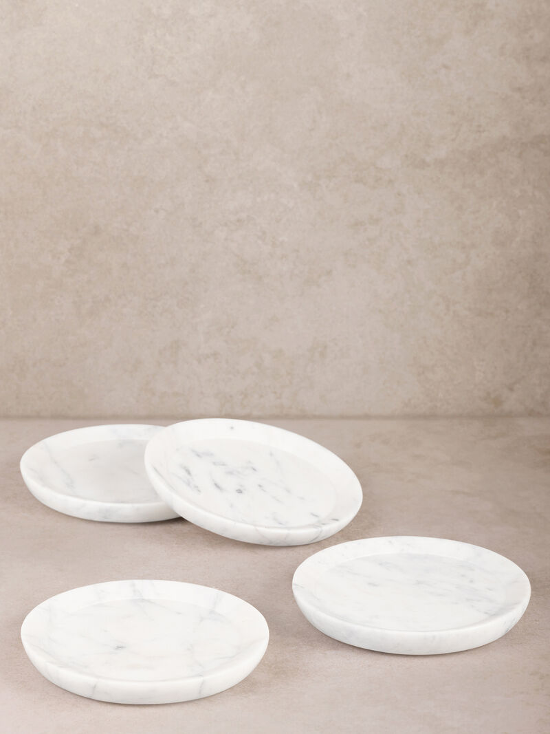 Paloma Marble Coasters, Set of 4