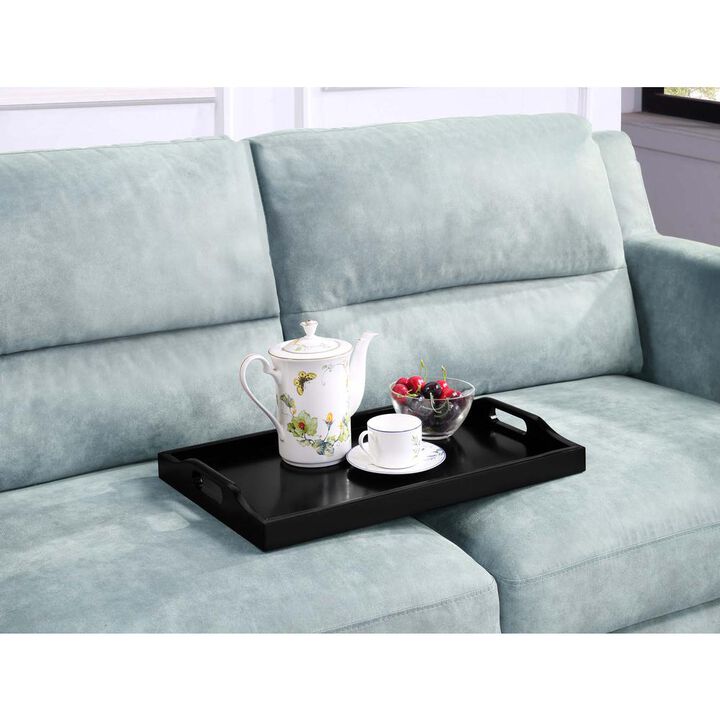 Convenience Concepts Designs2Go Serving Tray, Black