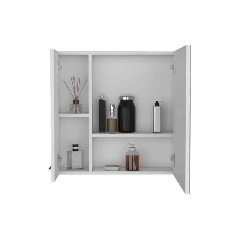 Medicine Cabinet Prague, Bathroom, White
