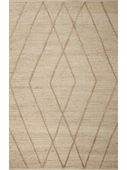 Bodhi BOD02 Ivory/Natural 3'6" x 5'6" Rug