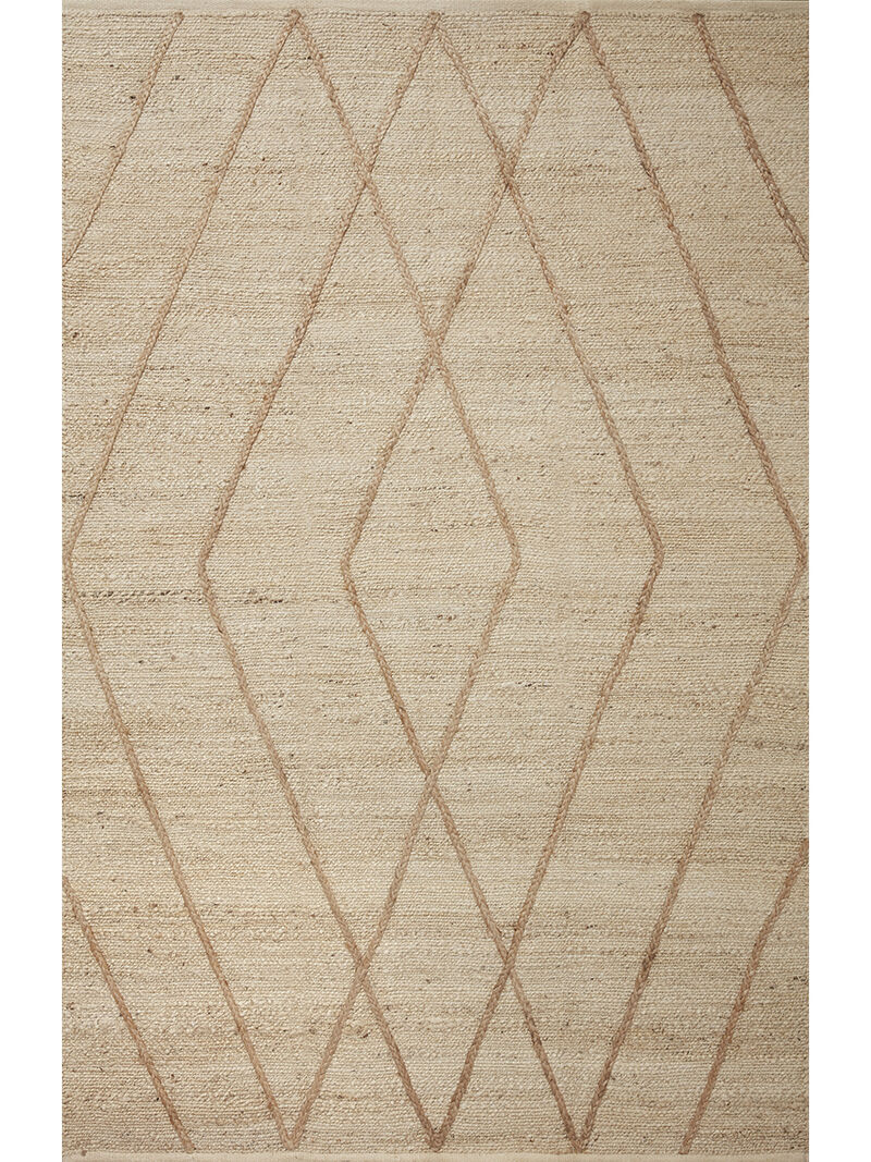 Bodhi BOD02 Ivory/Natural 3'6" x 5'6" Rug