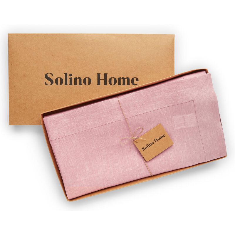 Solino Home 100% Pure Linen Tablecloth | Athena