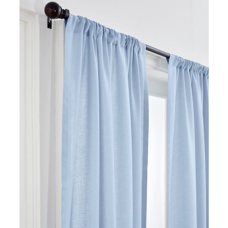 Solino Home 100% Pure Linen Curtain | Linen for Thanksgiving, Christmas
