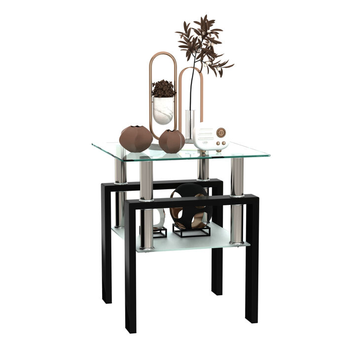 Modern Glass Coffee Table for Living Room
