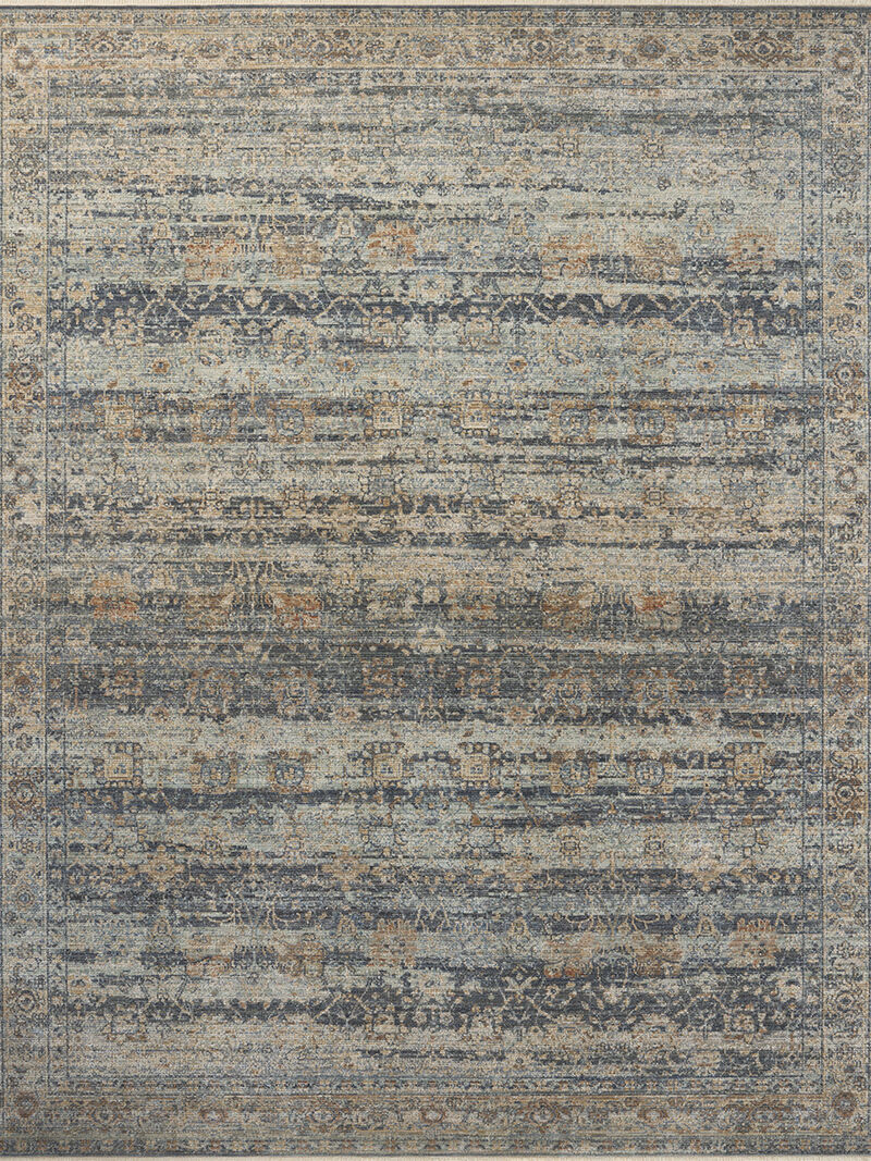 Heritage HER-09 Sky / Sunset 18" x 18" Sample Rug by Patent Pending