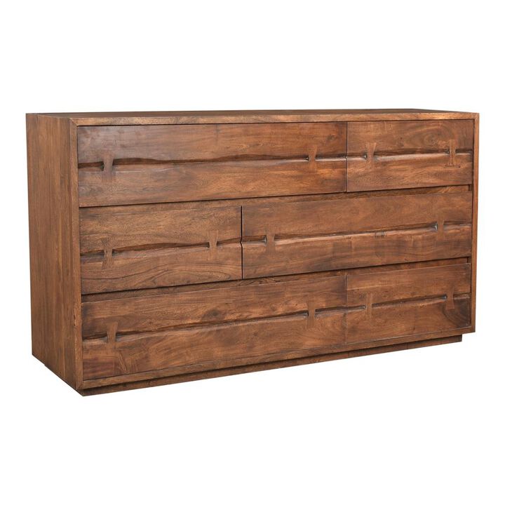 Rustic Acacia Wood Dresser - Part of Madagascar Collection, Belen Kox