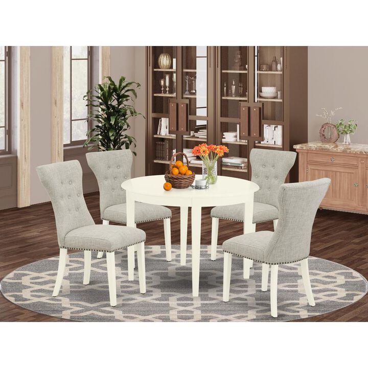 Dining Room Set Linen White