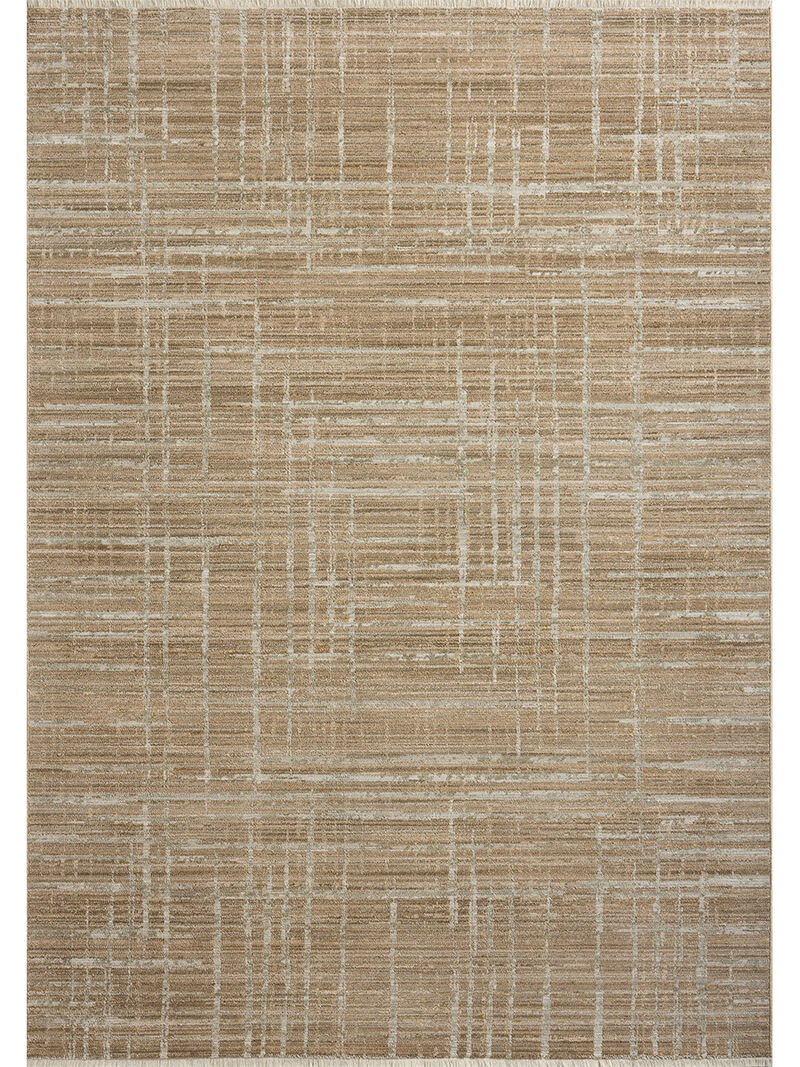 Wade WAE-03 Clay / Silver 3''6" x 5''6" Rug by Loloi II