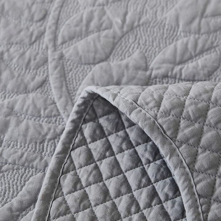MarCielo 100% Cotton Oversized Bedspread Quilt Set T