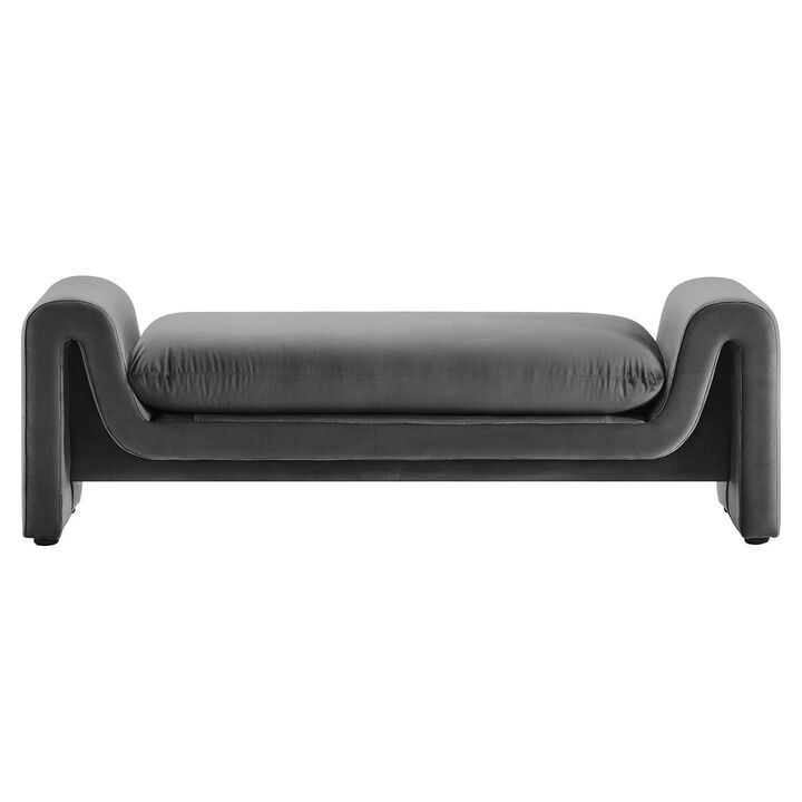 Waverly Performance Velvet Bench Waverly Performance Velvet Bench