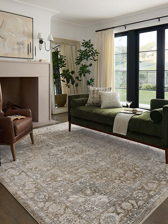 II Tabitha Khaki/Slate 2'0" x 3'4" Accent Rug by Loloi II