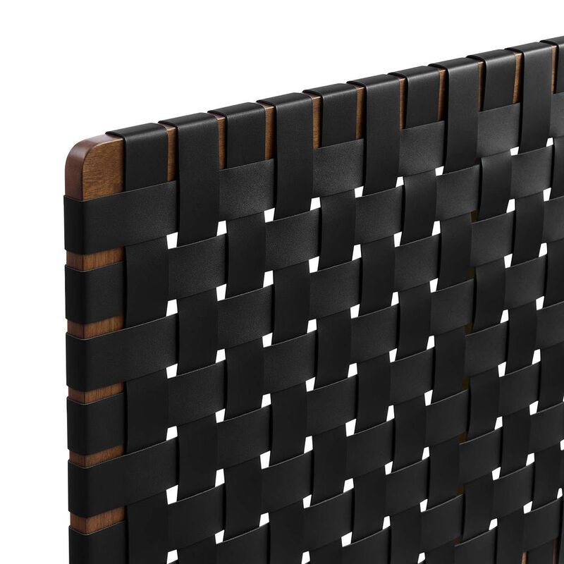 Modway Sparta Weave Full Vegan Leather Headboard