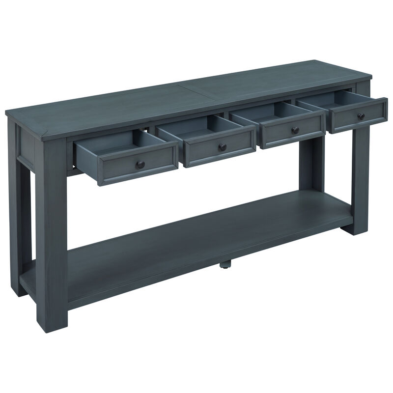Merax Console Table with Storage Drawers