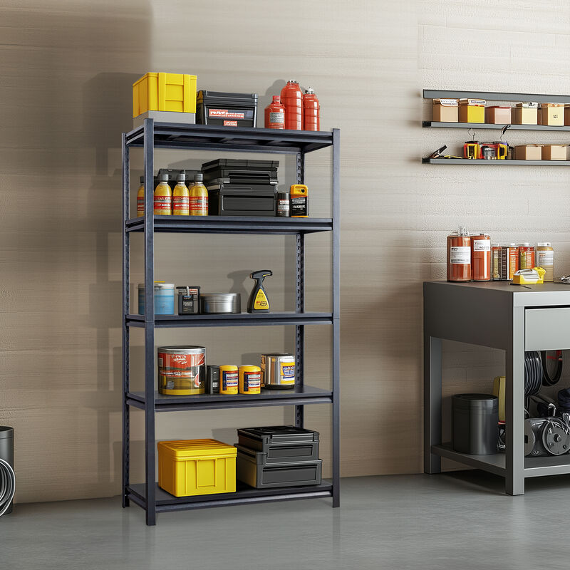 Adjustable Garage Shelves Heavy-Duty Storage Rack for Tools & Equipment Organization