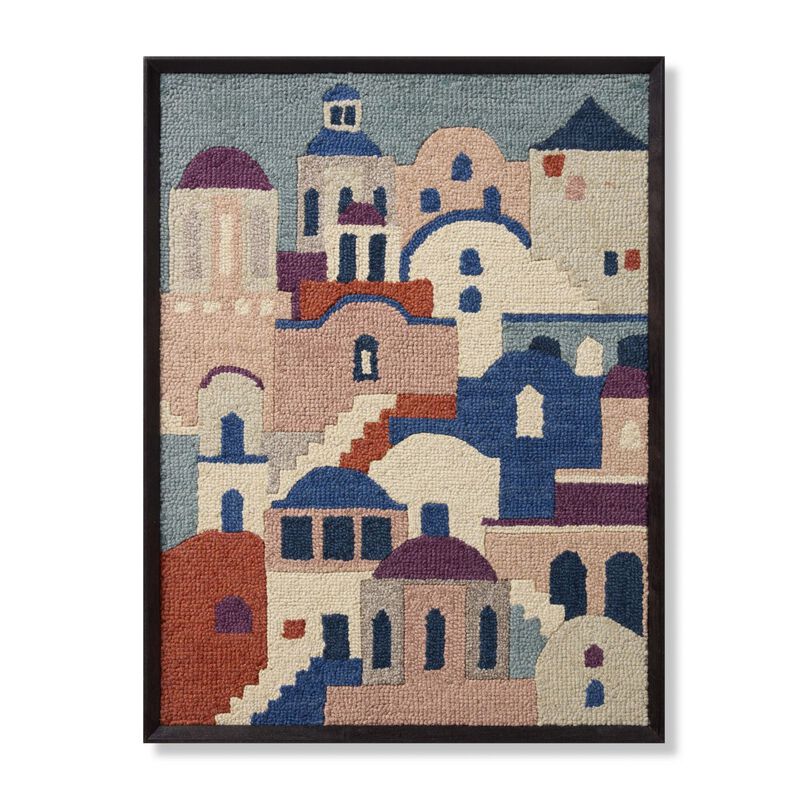 Santorini Ivory Wall Art